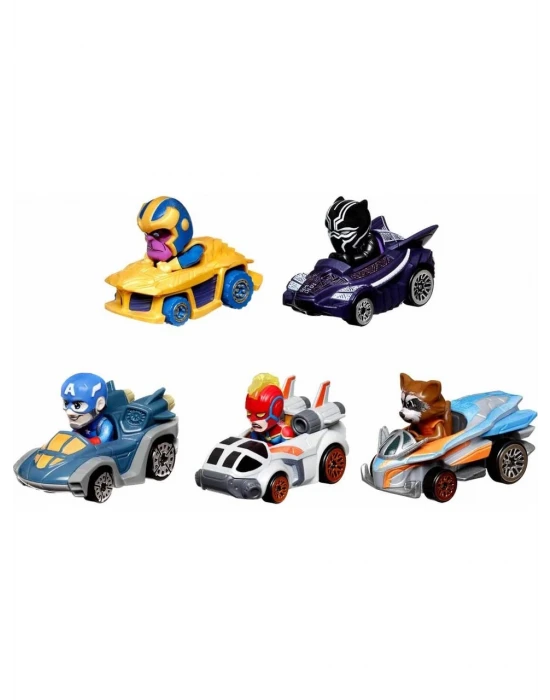 Hot Wheels Hotwheels Hot Wheels Marvel 5li Araba Seti HPN40