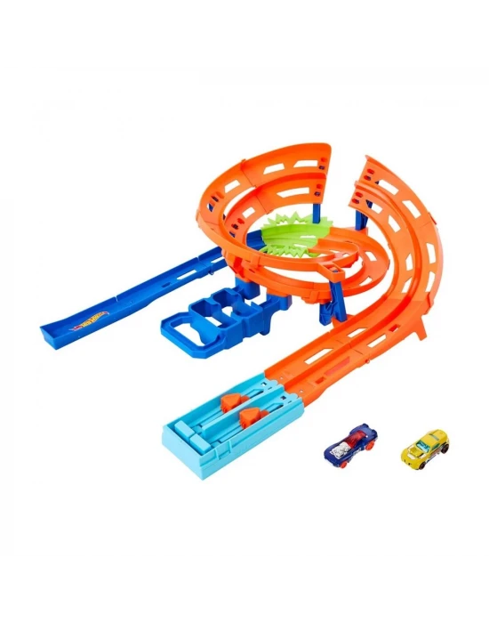 Hot Wheels İkili Yarış ve Akrobasi Pisti Oyun Seti HTK17