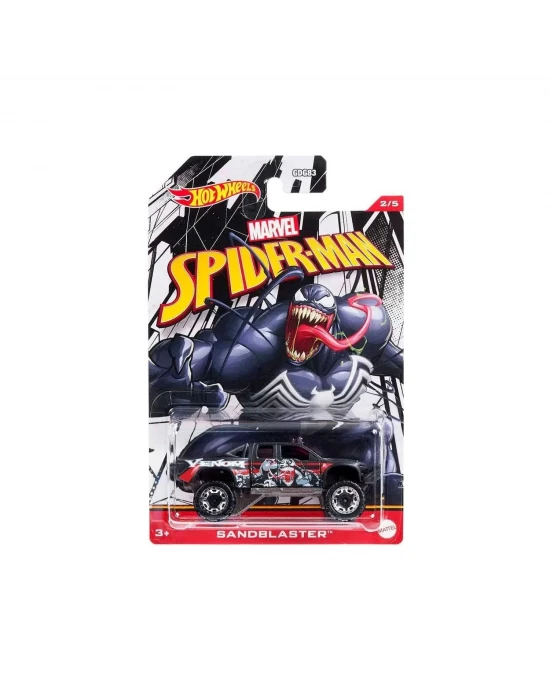 Hot Wheels Marvel Spiderman Sandblaster-HDG77