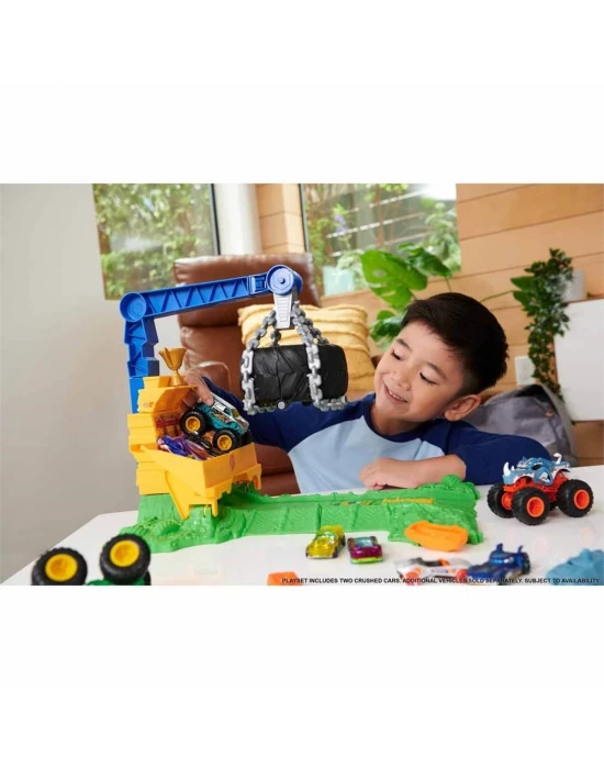 Hot Wheels Monster Trucks Arenada Rhinomite Mücadelesi HTP18
