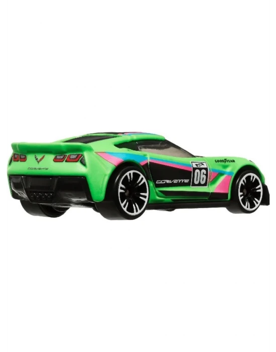 Hot Wheels Neon Yarışçılar HLH72 - Corvette C7 Z06 HRW81