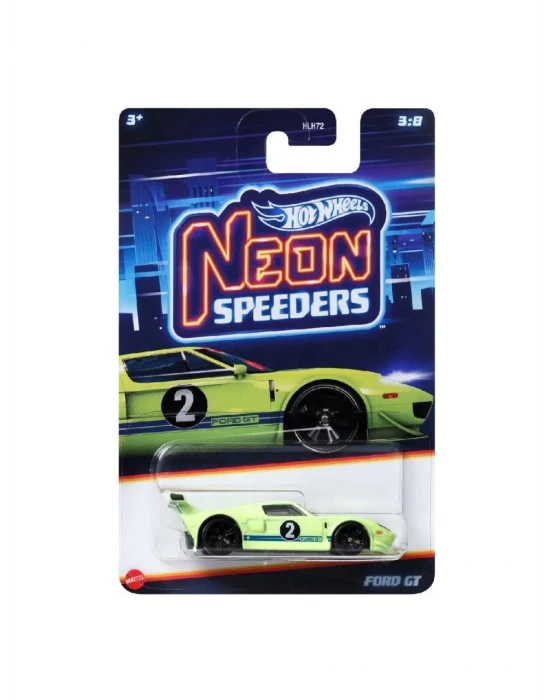Hot Wheels Neon Yarışçılar HLH72 - Ford Gt HRW77