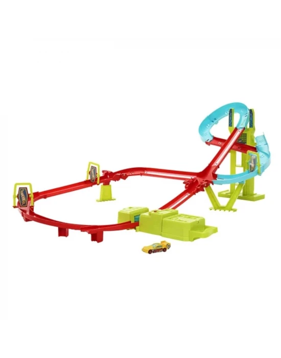 Hot Wheels Neon Yarışlar Çoklu Yarış Heyecanı Pist Seti HPC07