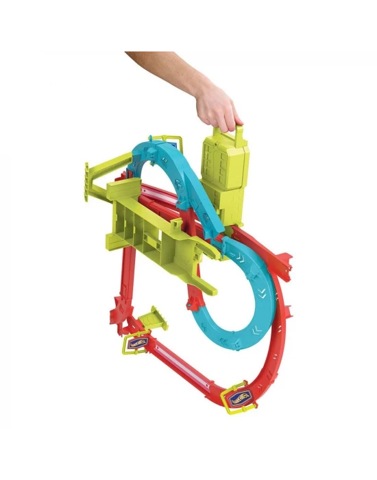 Hot Wheels Neon Yarışlar Çoklu Yarış Heyecanı Pist Seti HPC07