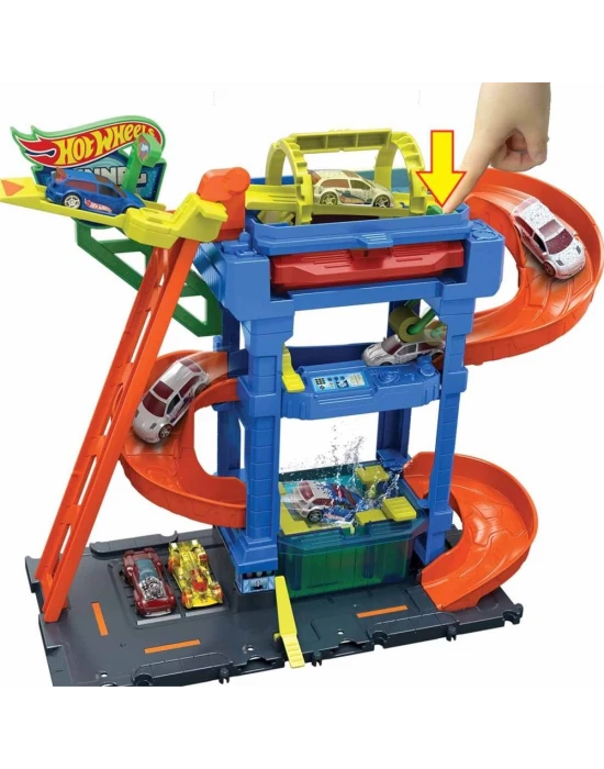 Hot Wheels Oto Yıkama Oyun Seti HTN80