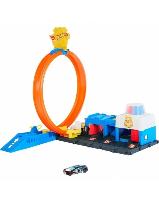 Hot Wheels Polis İstasyonu Oyun Seti JBM71