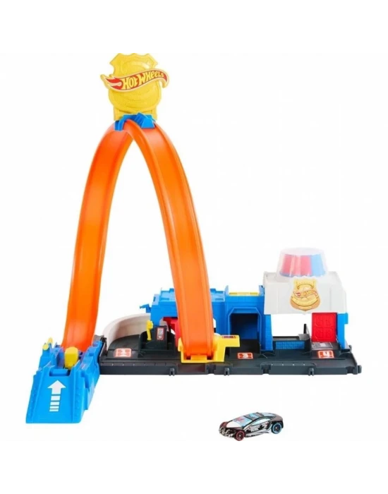 Hot Wheels Polis İstasyonu Oyun Seti JBM71