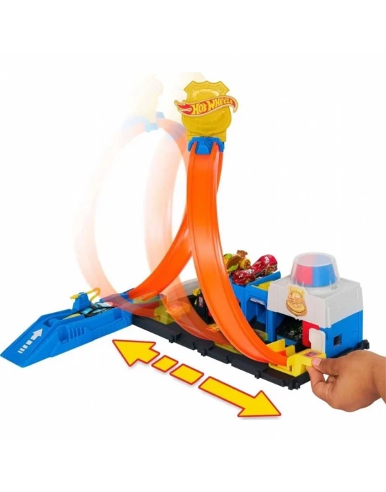 Hot Wheels Polis İstasyonu Oyun Seti JBM71