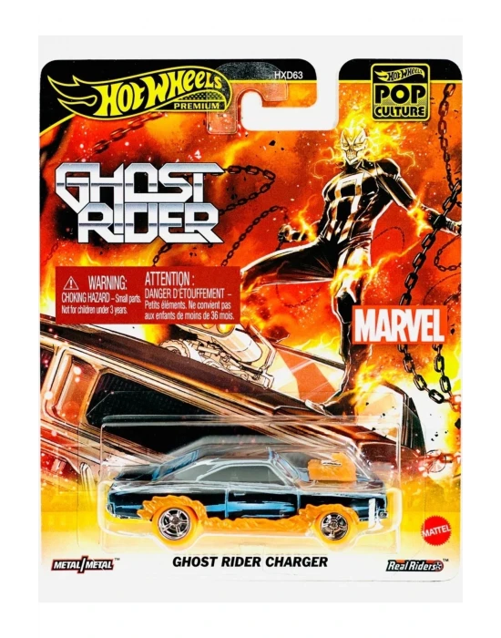 Hot Wheels Premium Pop Culture Ghost Rider Charger JBL81