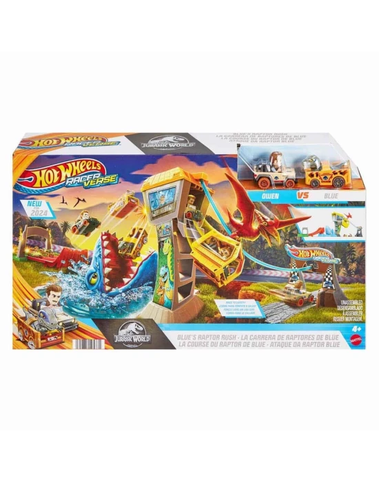 Hot Wheels Racerverse Jurassic Pist Seti HTP12