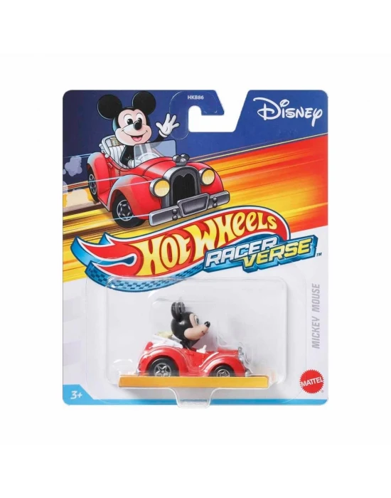 Hot Wheels RacerVerse Tekli Arabalar HKB87 Mickey Mouse
