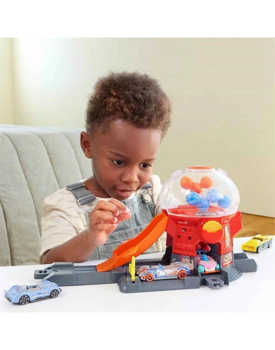 Hot Wheels Şehir Hayatı Serisi - Şeker Dükkanı JBM62