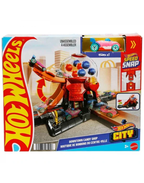 Hot Wheels Şehir Hayatı Serisi - Şeker Dükkanı JBM62