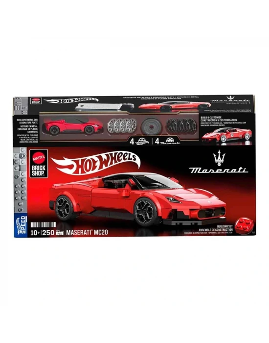 Hot Wheels Speed Serisi Maserati MC20 Yapım Seti JFR90