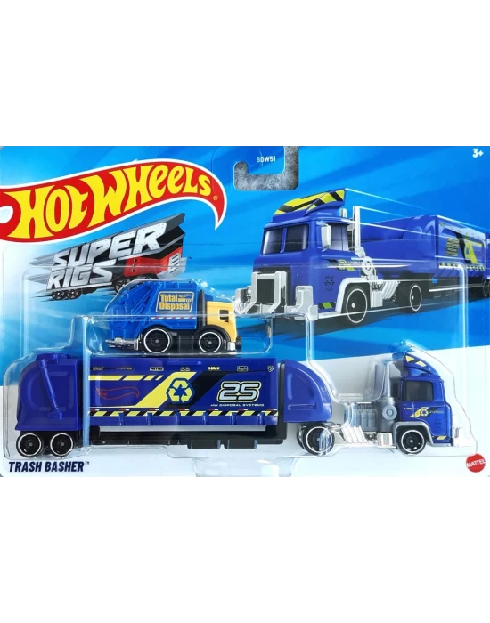 Hot Wheels Taşıyıcı Tırlar - Trash Basher -JDJ59