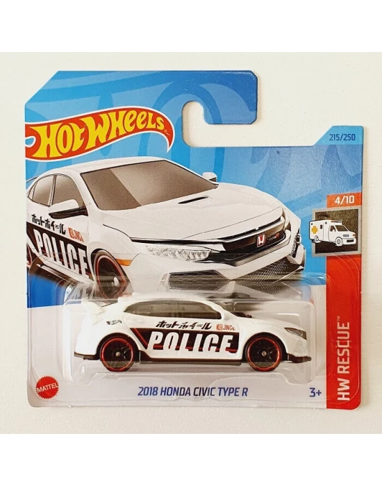 Hot Wheels Tekli Arabalar 2018 Honda Civic Type R-HKJ21