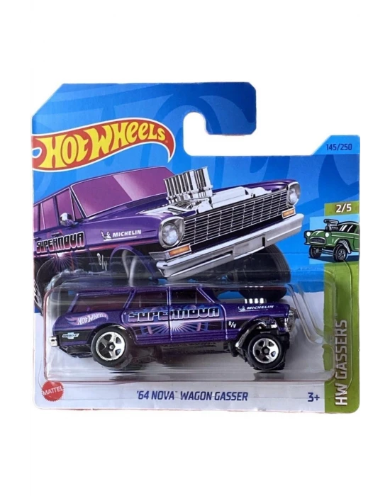 Hot Wheels Tekli Arabalar 64 Nova Wagon Gasser- HKH63