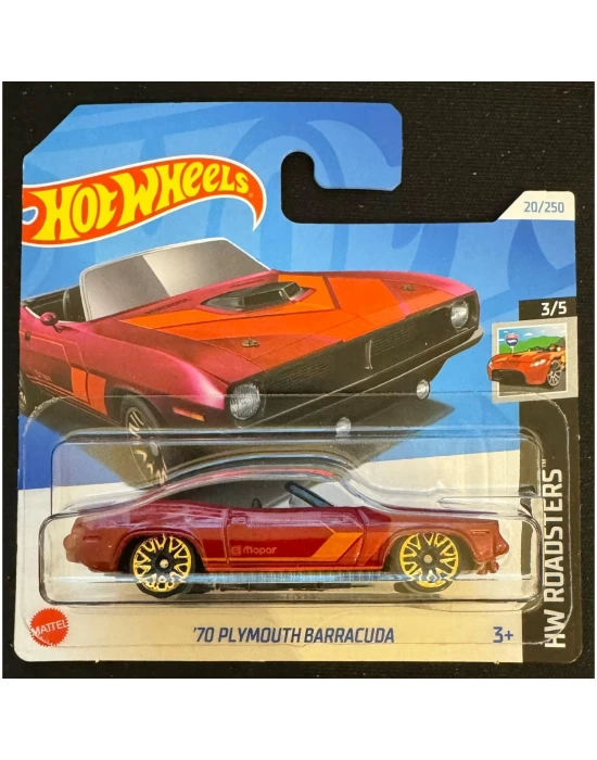 Hot Wheels Tekli Arabalar 70 Plymouth Barracuda HTC95