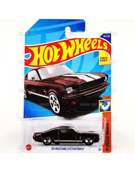 Hot Wheels Tekli Arabalar 65 Mustang 2+2 Fastback - HCX81