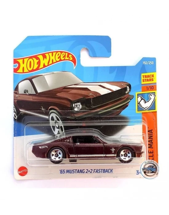 Hot Wheels Tekli Arabalar 65 Mustang 2+2 Fastback - HCX81