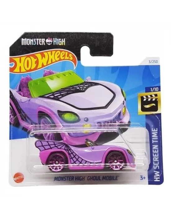 Hot Wheels Tekli Arabalar Monster High Ghoul Mobile HTC80