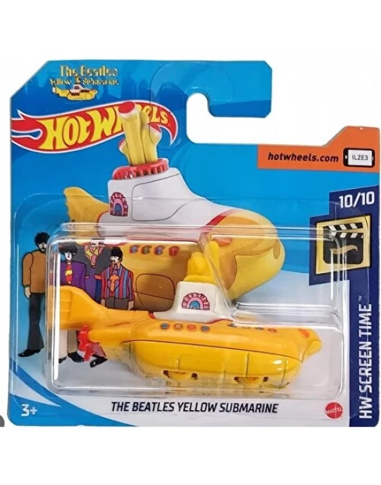 Hot Wheels Tekli Arabalar The Beatles Yellow Submarine - HKH12