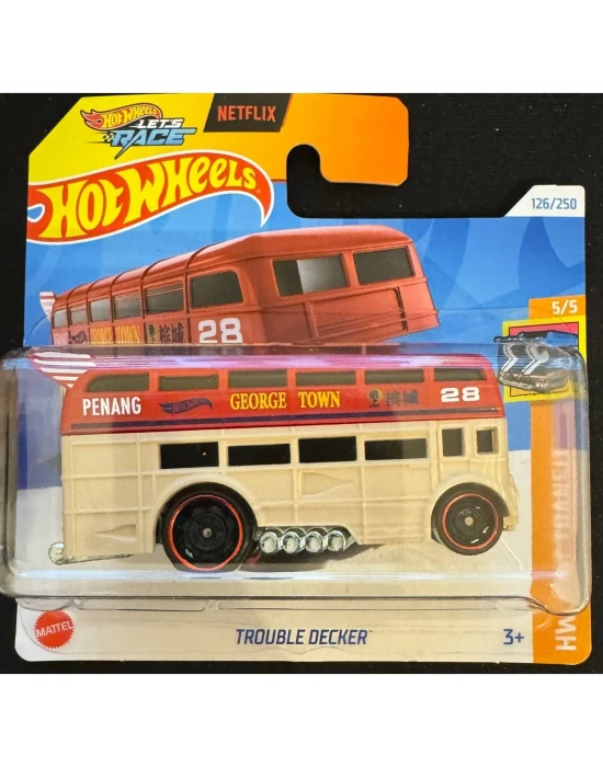 Hot Wheels Tekli Arabalar Trouble Decker HTB45