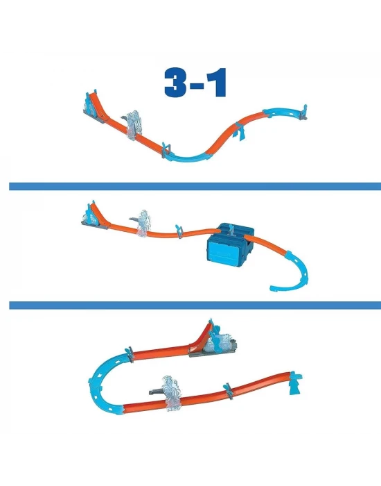 Hot Wheels Track Builder Rüzgar Temalı Akrobasi Seti HNJ67