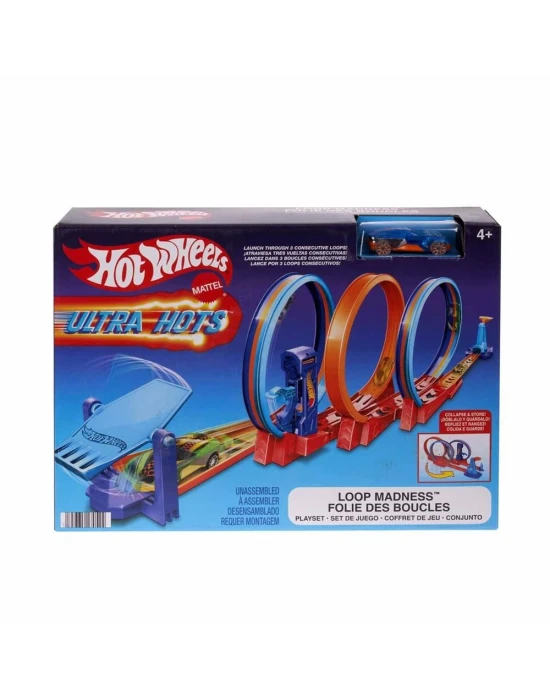 Hot Wheels Ultra Hots Çılgın Çember Yarışı Seti HPX93