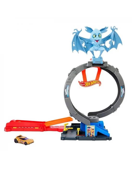 Hot Wheels Yarasa Çemberi Saldırısı Oyun Seti HTN78