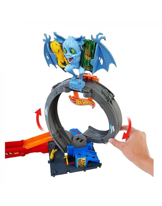 Hot Wheels Yarasa Çemberi Saldırısı Oyun Seti HTN78