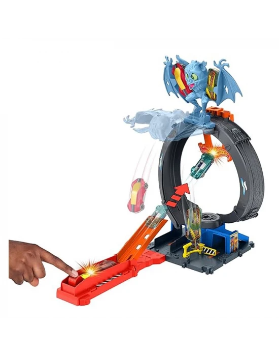 Hot Wheels Yarasa Çemberi Saldırısı Oyun Seti HTN78