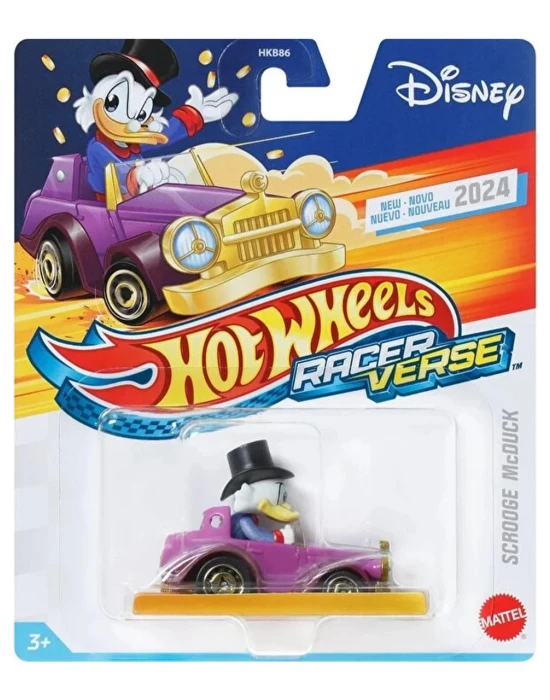 Hotwheels RacerVerse Scrooge McDuck 2024-HRT10