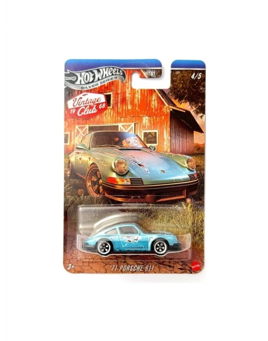 Hotwheels Vintage Silver Series Arabalar - 71 Porshe 911 -JBY34