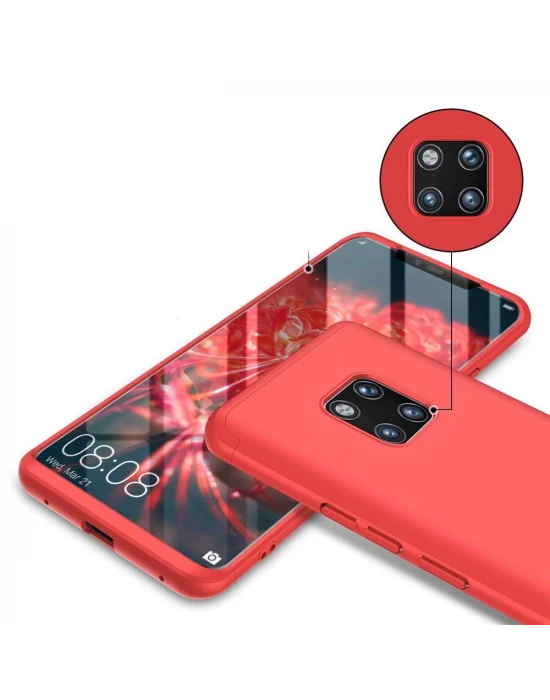 HUAWEİ MATTE 20 PRO PREMİER  SİLİKON KIRMIZI