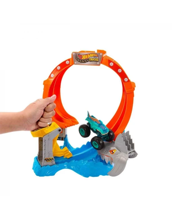 HW Monster Trucks Köpekbalığı Oyun Seti JFR08