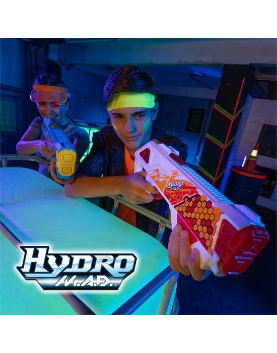Hydro M.A.D. Elektrikli Su Tabancası Beyaz-Kırmızı