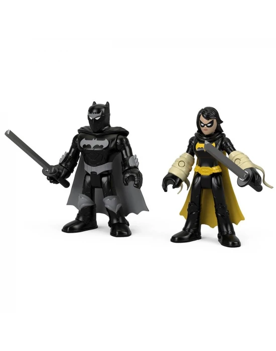 Imaginext DC Super Friends Black Bat ve Ninja Batman Figür