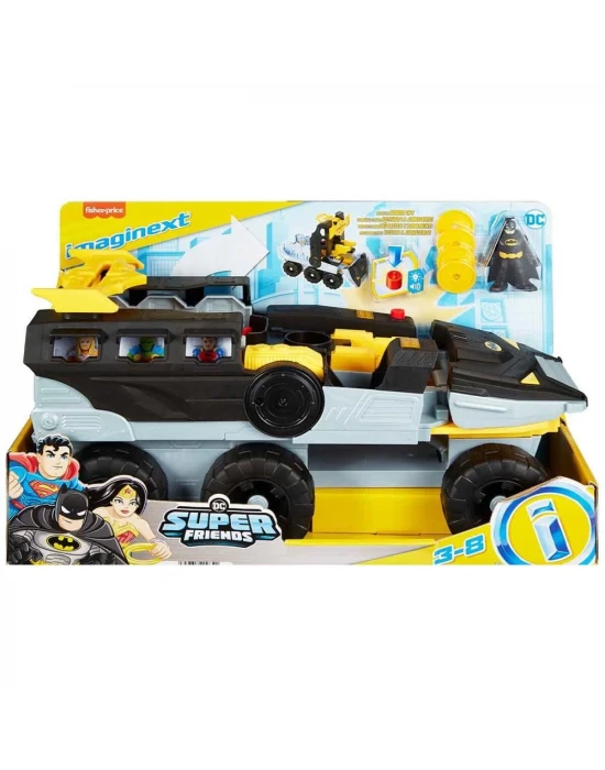 Imaginext DC Super Friends Dönüşebilen Bat-Tank HVY04
