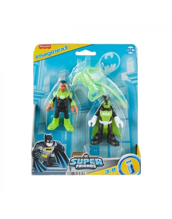 imaginext DC Super Friends Figürler - Batman & Green Lantern - HML10