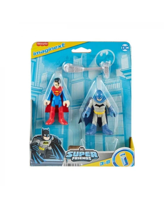 imaginext DC Super Friends Figürler Batman & Supergirl - HML09