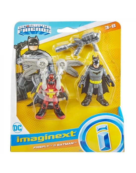 Imaginext DC Super Friends Firefly ve Batman Figür