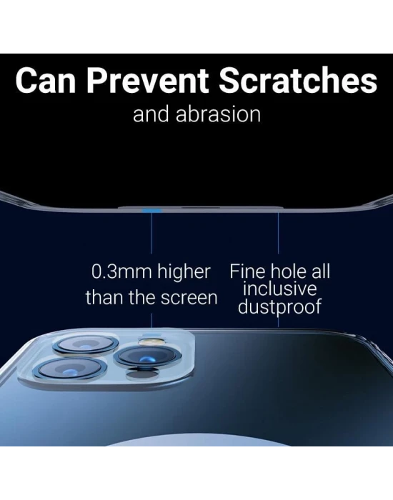 İphone 11 Pro Kablosuz Şarj Destekli Manyetik Şeffaf Koruyucu Kılıf