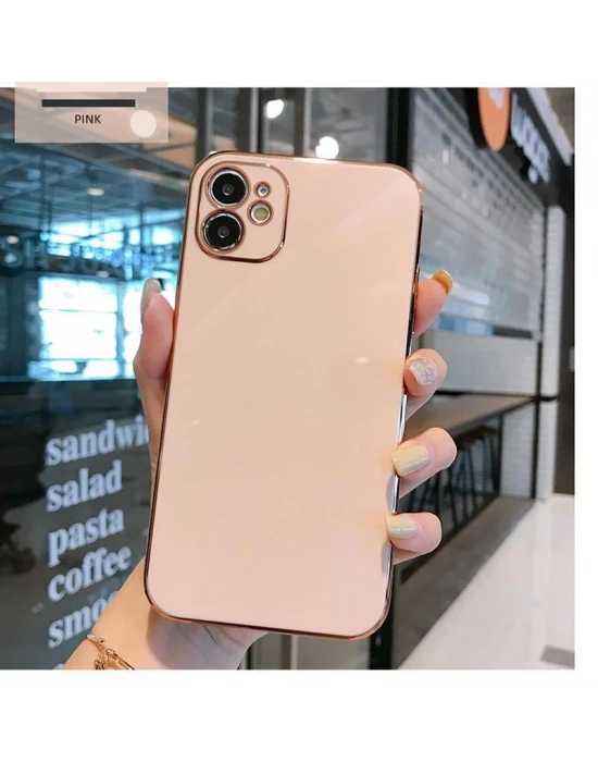 İphone 11 Pro Max TPU Glossy Yumuşak Kamera Korumalı Cep Telefonu Kılıfı
