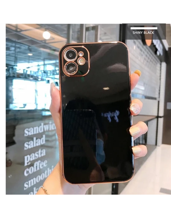 İphone 11 Pro Max TPU Glossy Yumuşak Kamera Korumalı Cep Telefonu Kılıfı