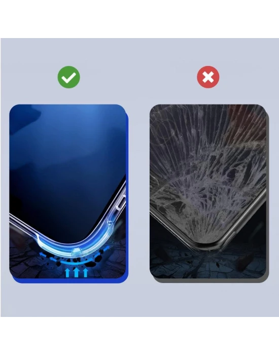 İphone 12 / 12 Pro Crystal Serisi Dayanıklı Sert Silikon Kılıf