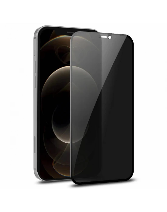İphone 12/12 Pro Hayalet Privacy 10D Cam Ekran Koruyucu