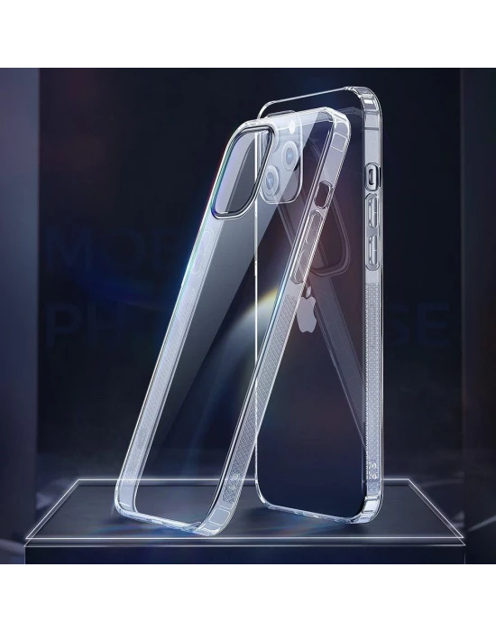 İphone 12 / 12 Pro Transparent Serisi Şeffaf Silikon Cep Telefonu Kılıfı