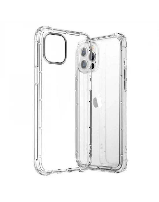 İphone 12 Mini Crystal Serisi Dayanıklı Sert Silikon Kılıf