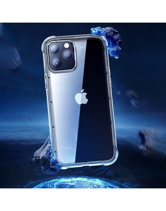 İphone 12 Mini Crystal Serisi Dayanıklı Sert Silikon Kılıf